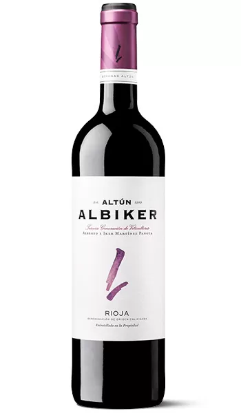 Albiker bottle from Bodegas Altún